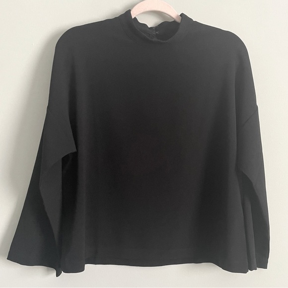 Madewell Mock Neck Blouse - Picture 5 of 11